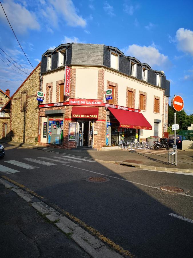 Hotel Café de la Gare Bessancourt Exterior foto