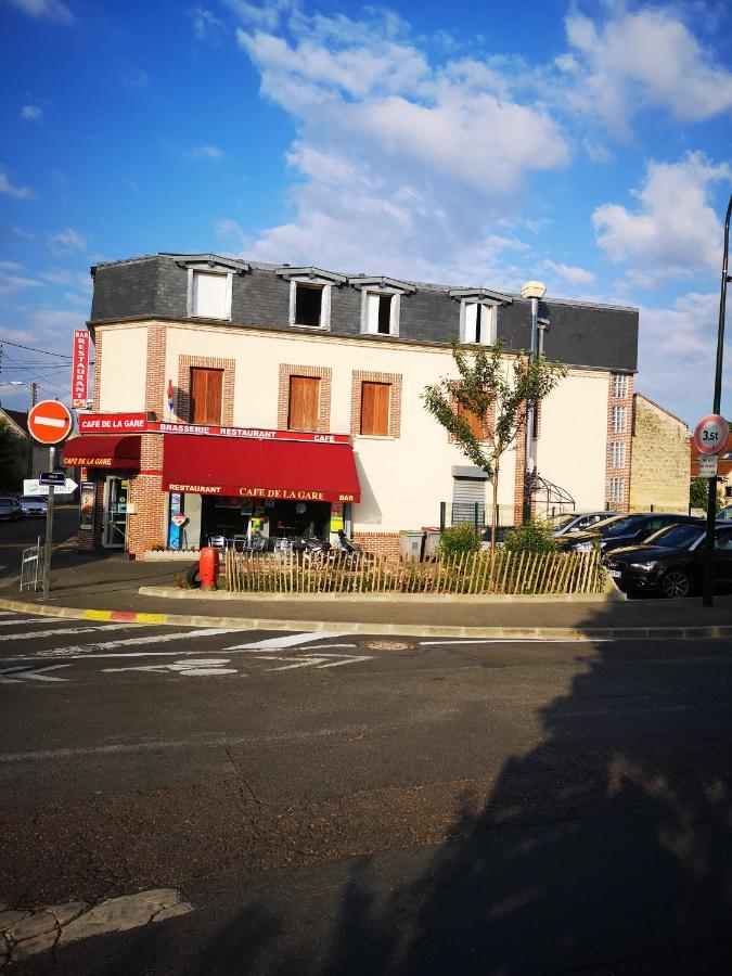 Hotel Café de la Gare Bessancourt Exterior foto